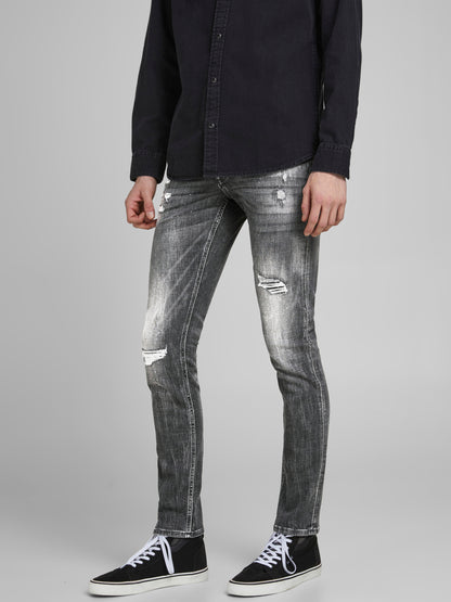 JJIGLENN Jeans - Black Denim