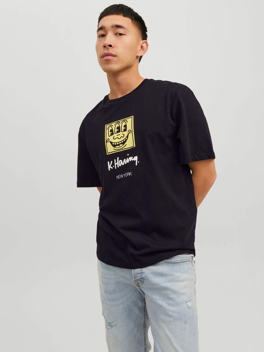 JORKEITHHARING T-Shirt - Black