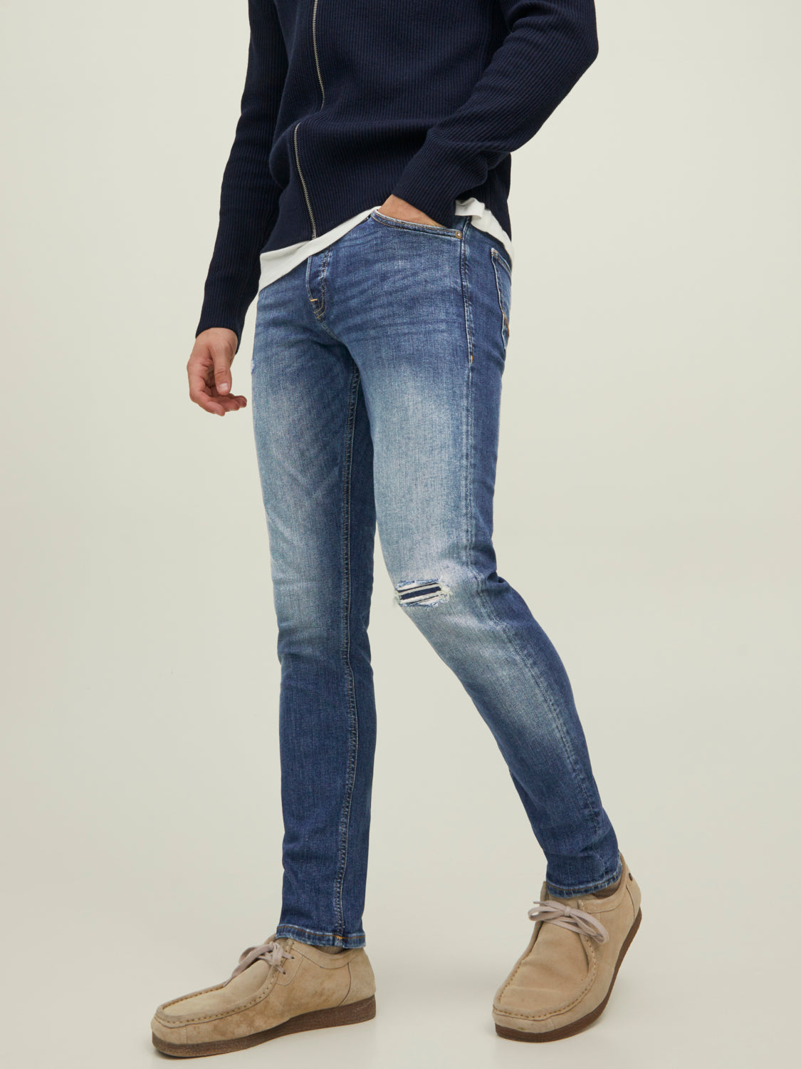 JJIGLENN Jeans - Blue Denim