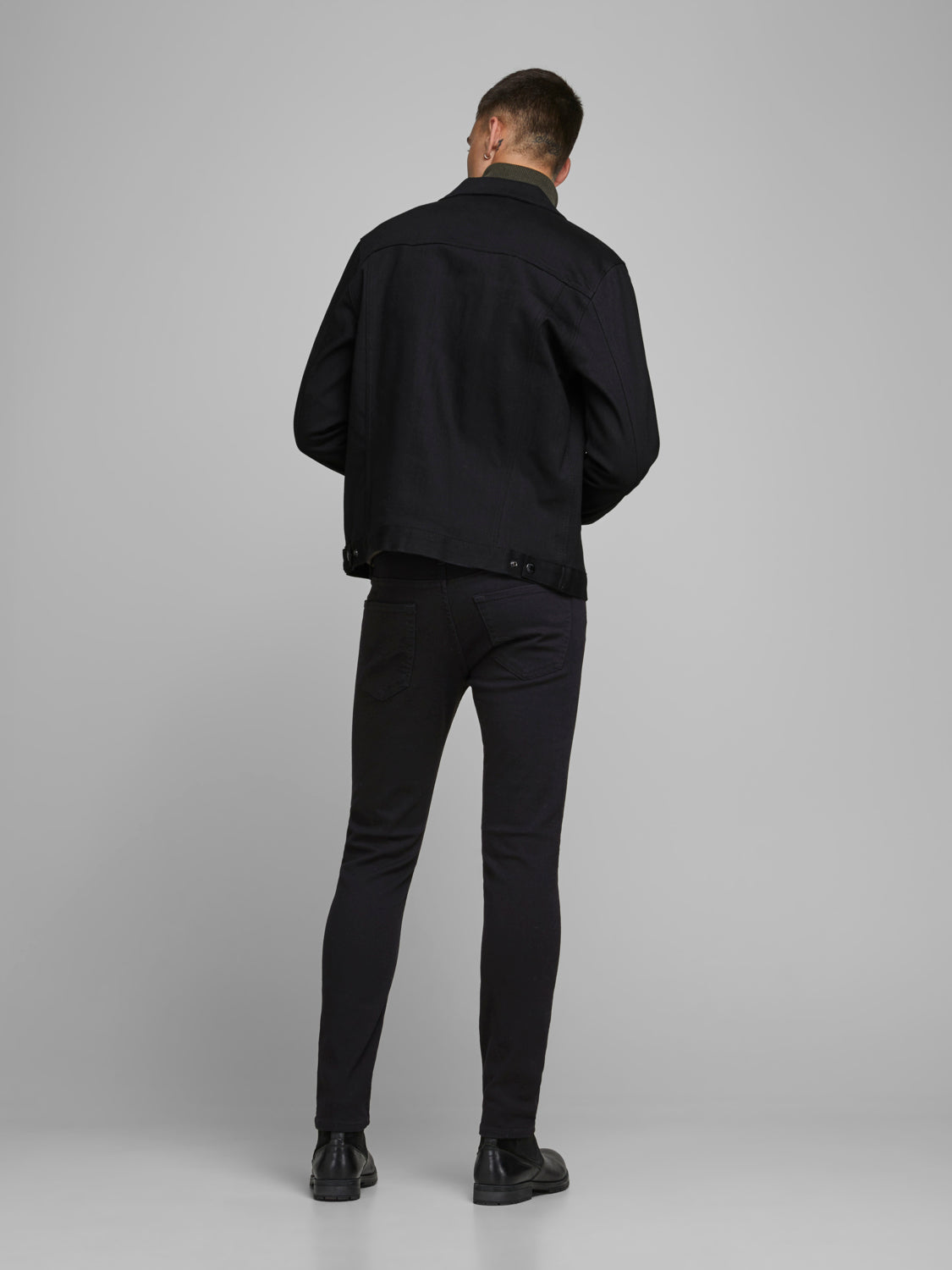 JJIGLENN Jeans - Black Denim