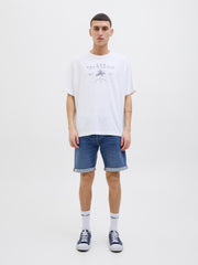 شورت جينز رجالي أزرق دنيم عصري