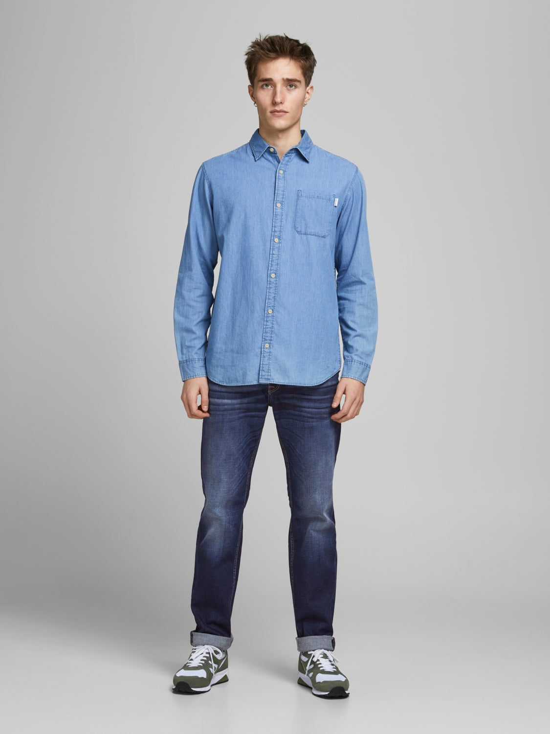 JJICLARK Jeans - Blue Denim