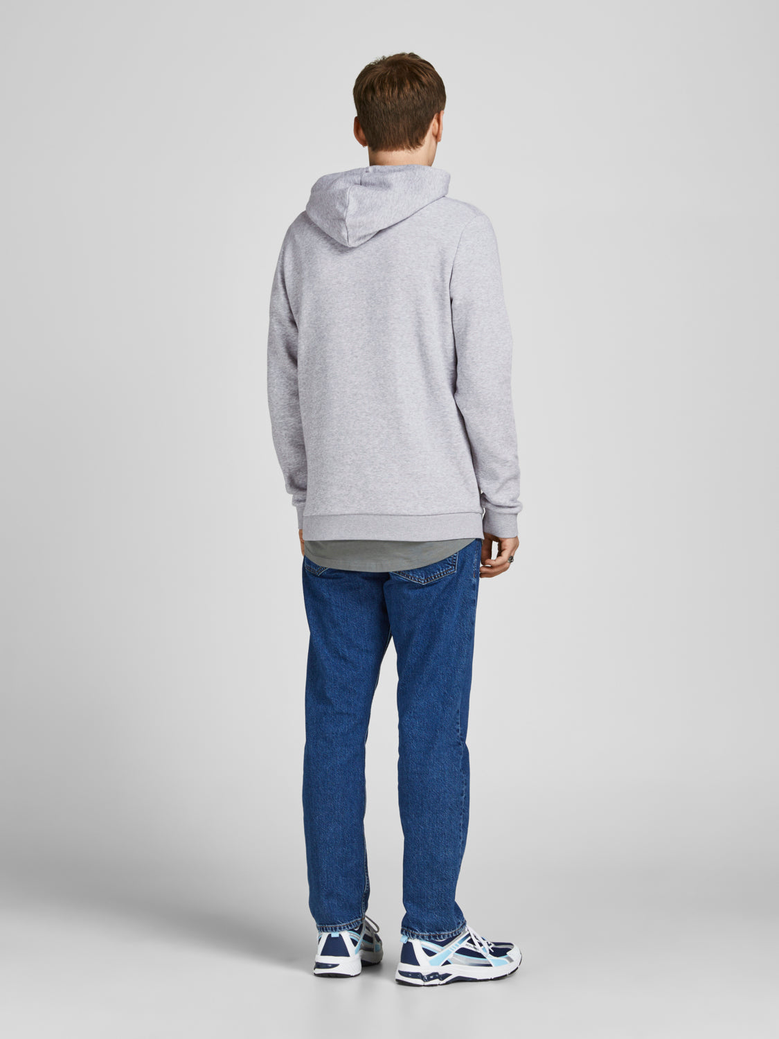 JORBRADY Sweat - Light Grey Melange