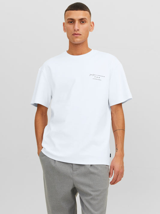 JPRBLASANCHEZ T-Shirt - Bright White