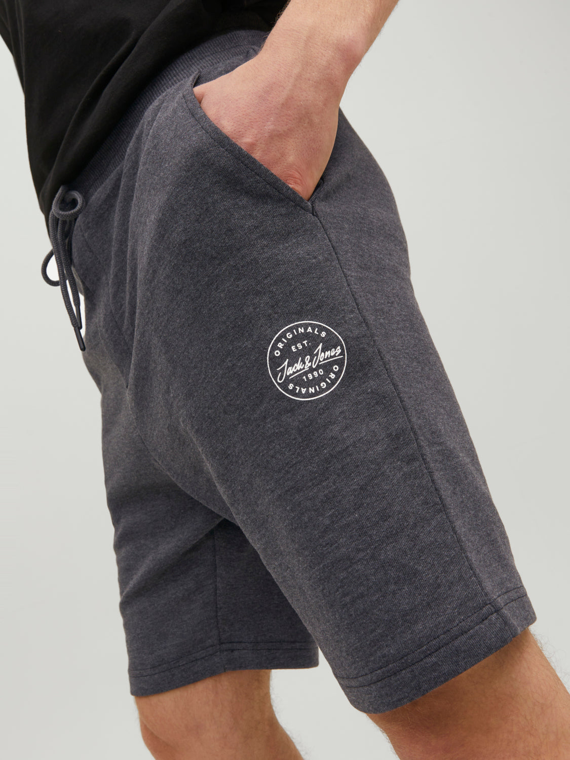 JPSTSHARK Shorts - Dark Grey Melange