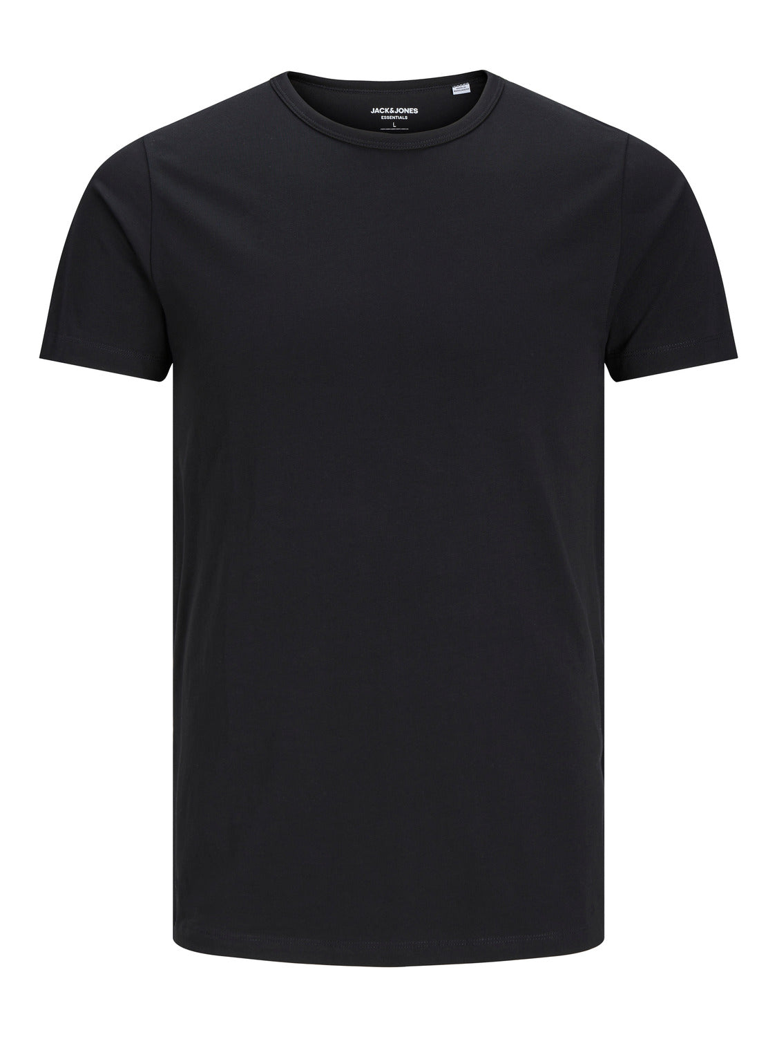 JJEBASIC T-Shirt - BLACK