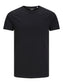 JJEBASIC T-Shirt - BLACK