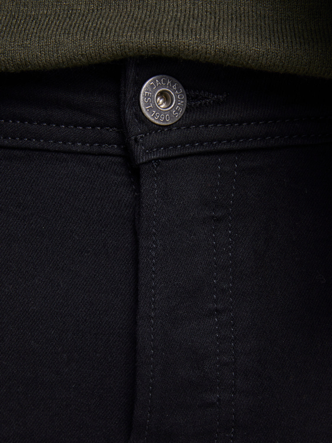 JJIGLENN Jeans - Black Denim