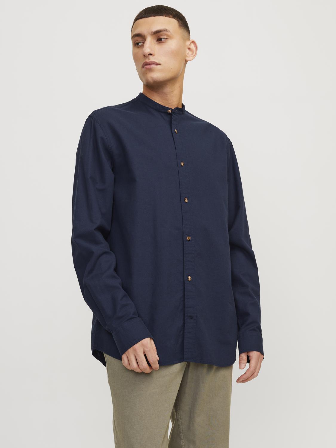 JJESUMMER Shirts - Navy Blazer