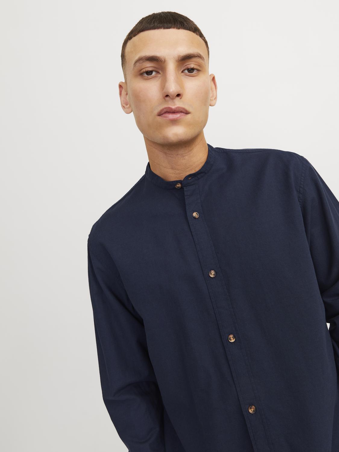 JJESUMMER Shirts - Navy Blazer