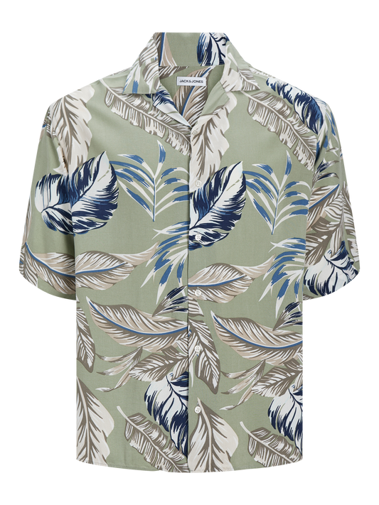 JJEJEFF Shirts - Oil Green