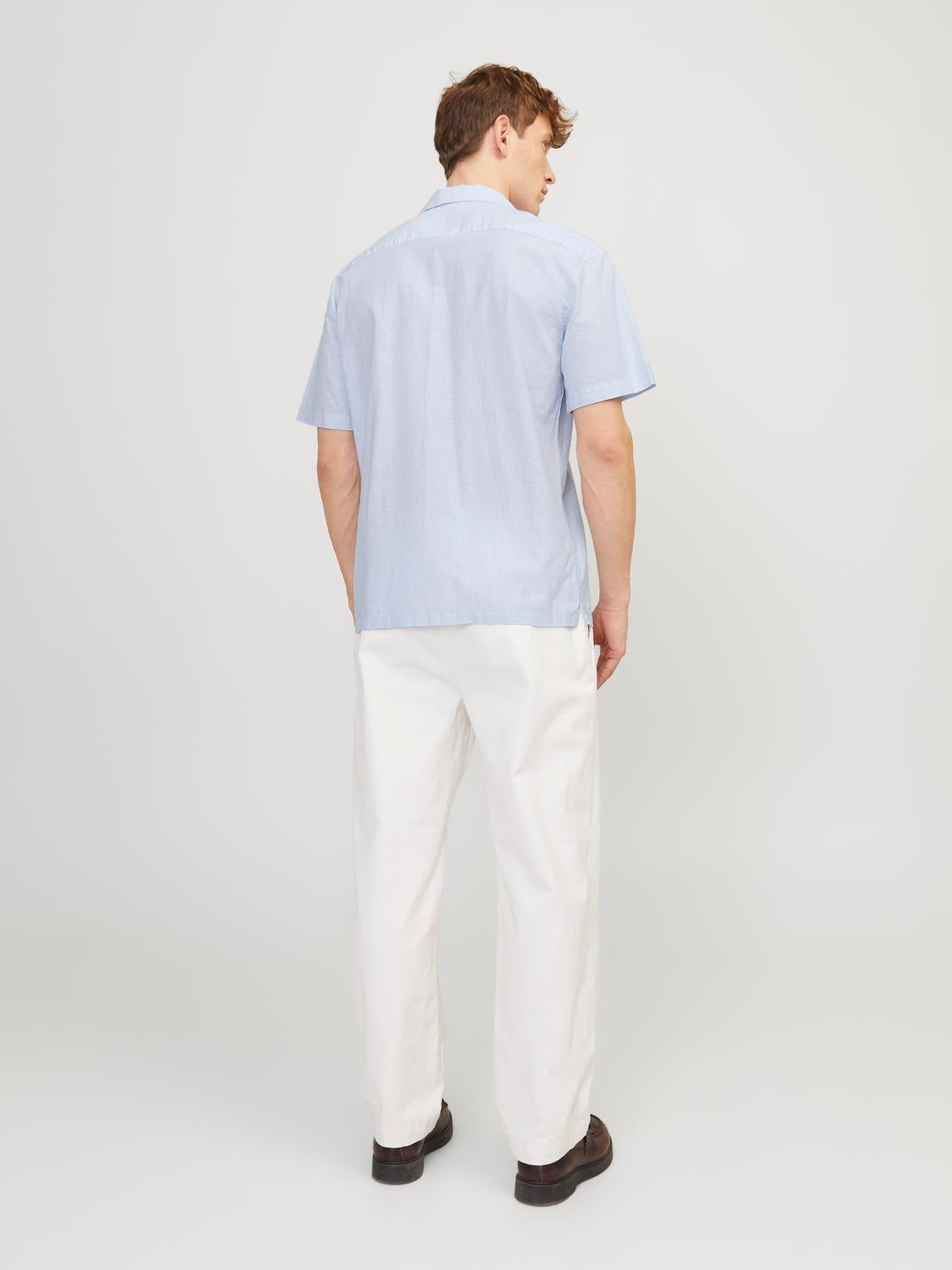 JJESUMMER Shirts - Cashmere Blue