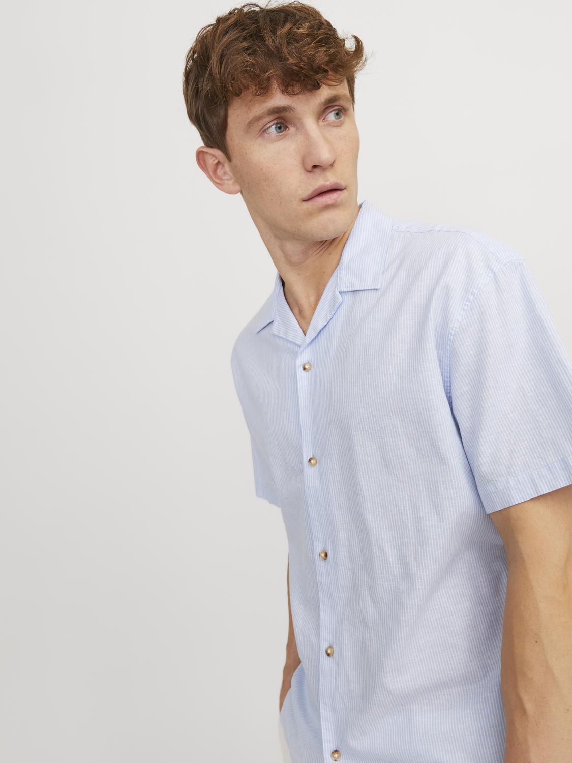 JJESUMMER Shirts - Cashmere Blue