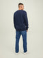 JJSTAMP Sweat - Navy Blazer