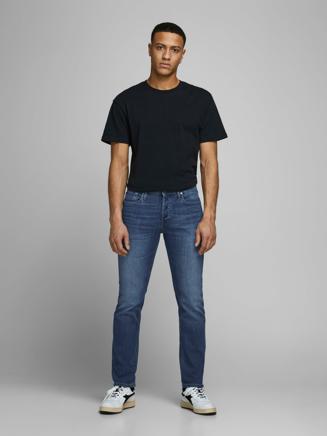 JJIGLENN Jeans - Blue Denim