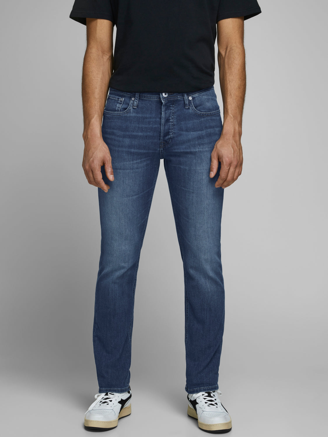 JJIGLENN Jeans - Blue Denim