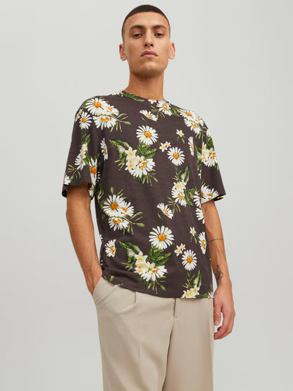 JORFLORES T-Shirt - Chestnut