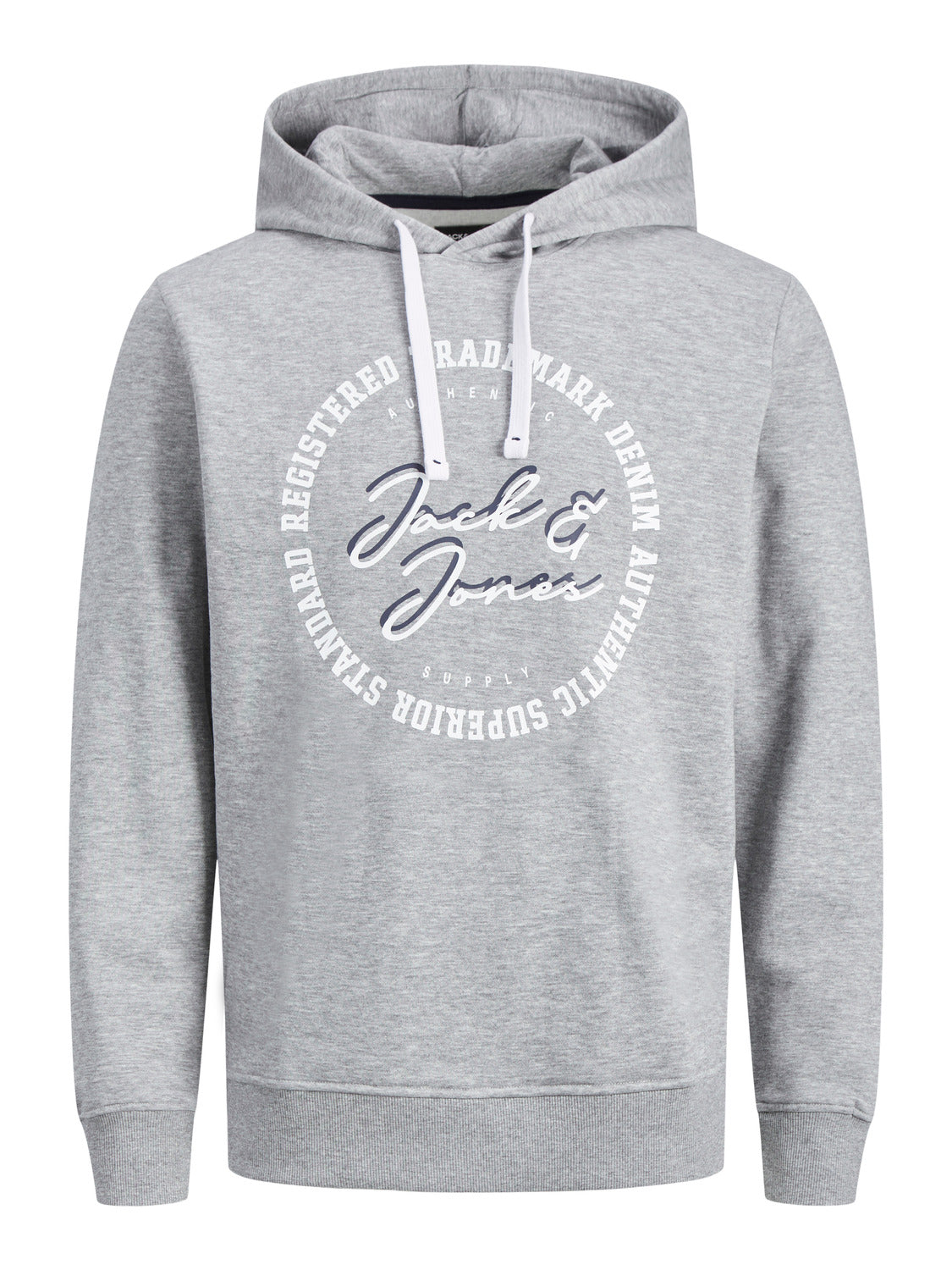 JJSTAMP Sweat - Light Grey Melange