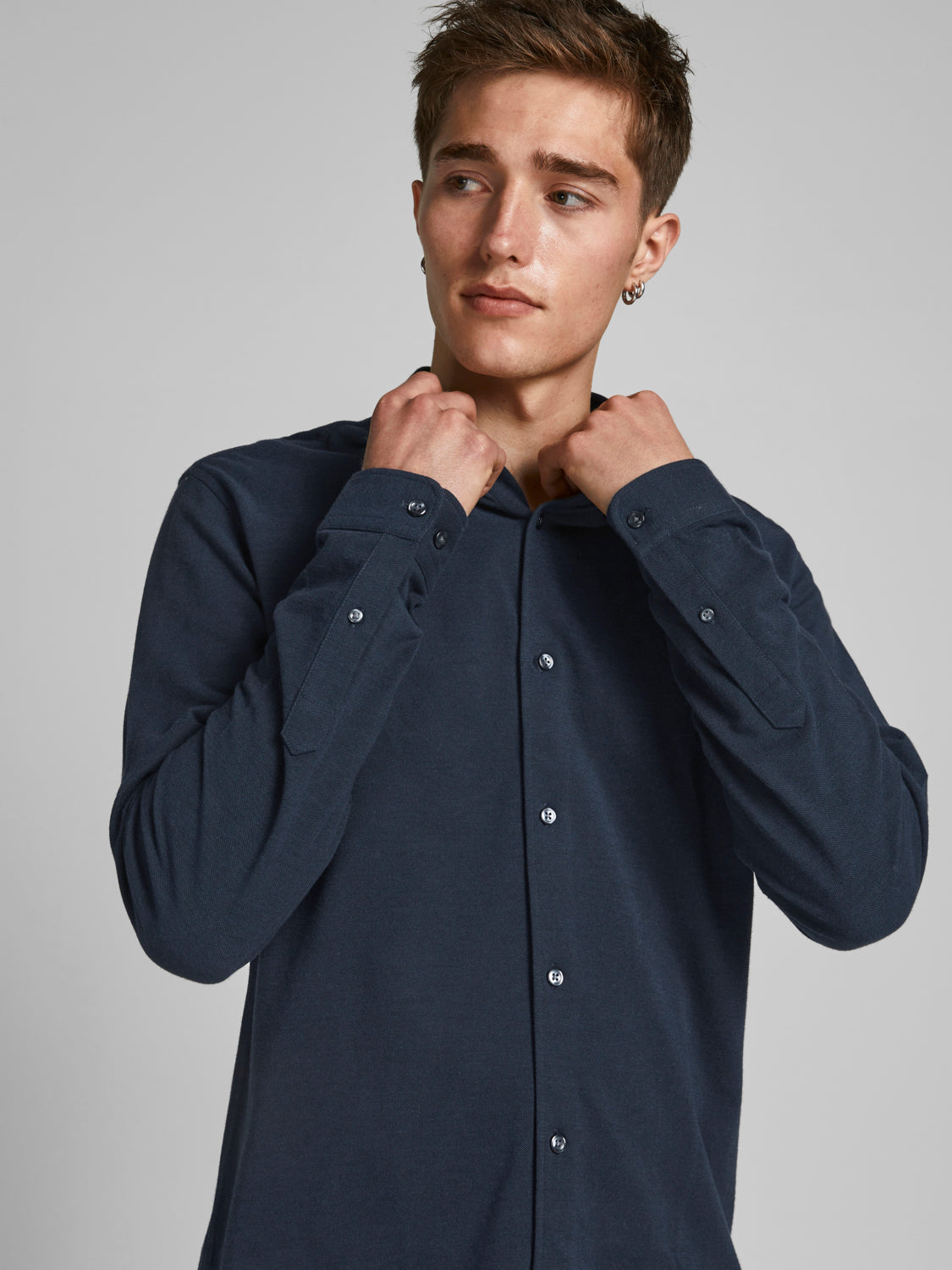 JJEPIQUE Shirts - Navy Blazer