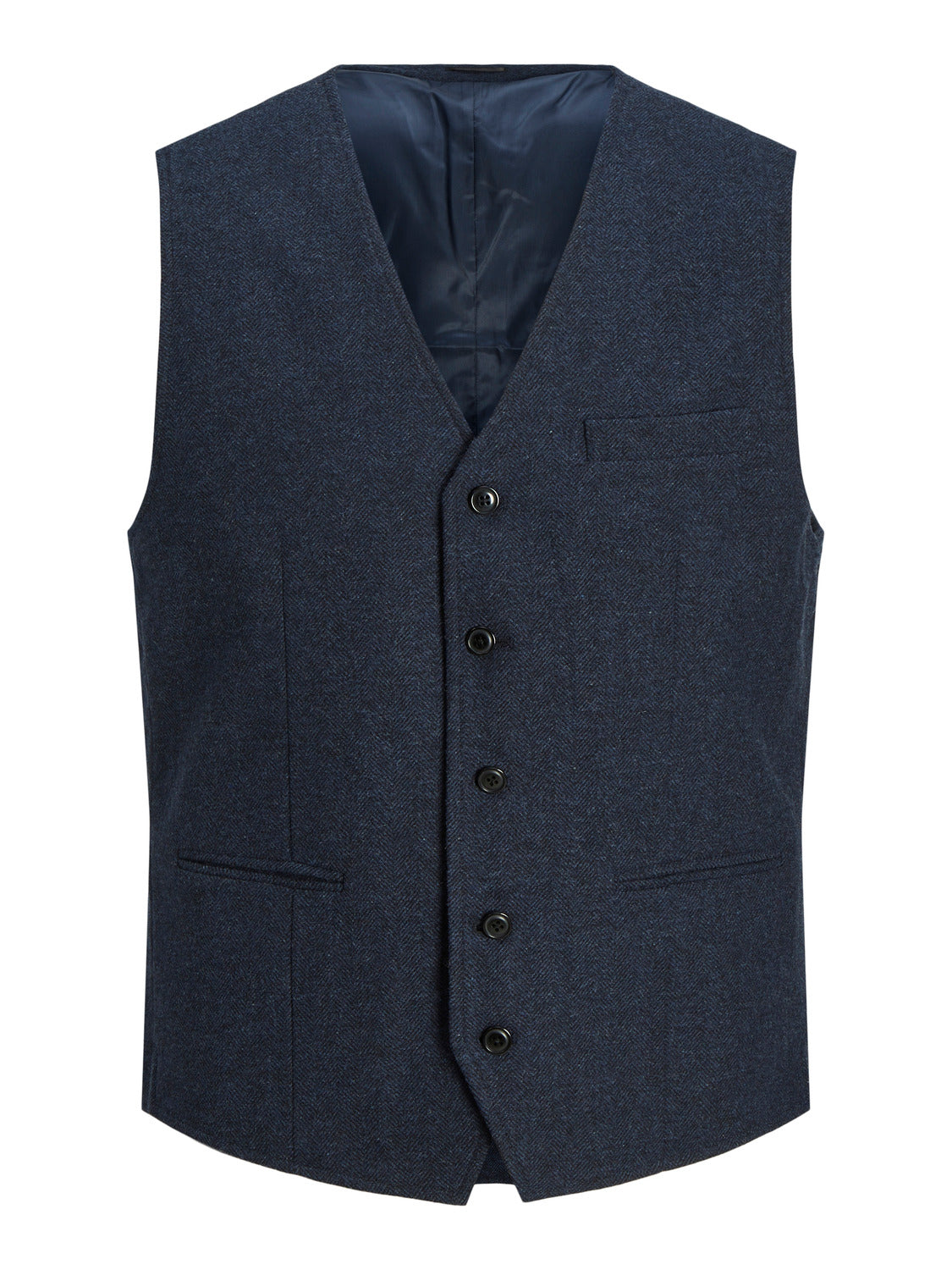 JPRTWEED Waistcoat - Navy Blazer