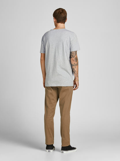 JORHOMEALONE T-Shirt - Light Grey Melange