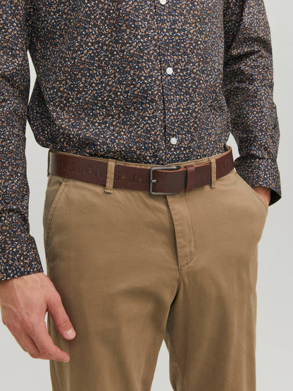 JACJONES Belt - Brown Stone