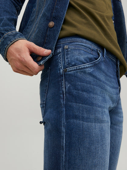 JJIGLENN Jeans - Blue Denim