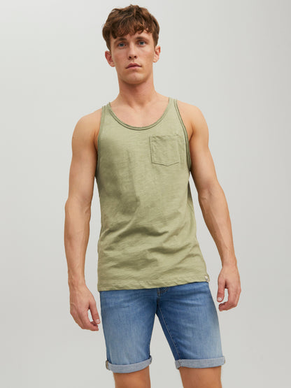 JORCRAYON Tank Top - Oil Green