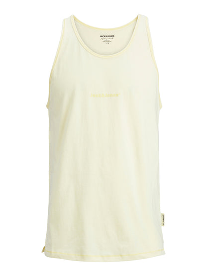 JORFADED Tank Top - Transparent Yellow