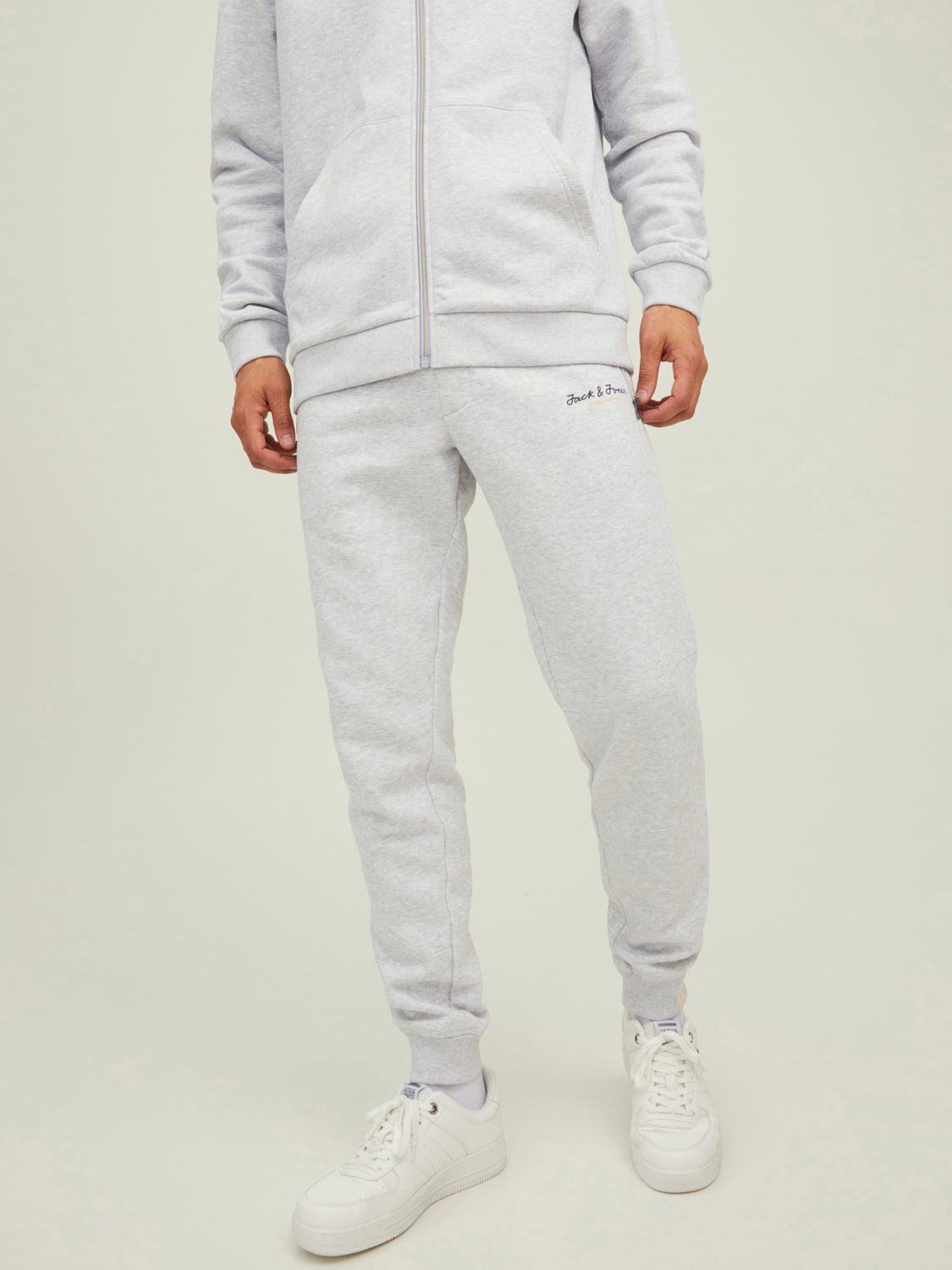 JPSTGORDON Pants - Light Grey Melange