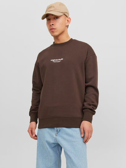 JORVESTERBRO Sweat - Chocolate Brown