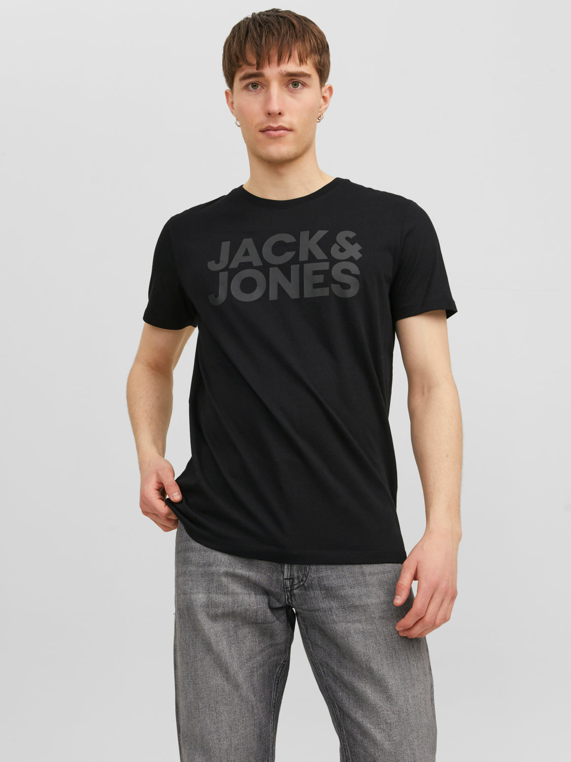 JJECORP T-Shirt - Black