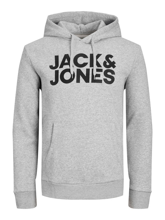 JJECORP Sweat - Light Grey Melange