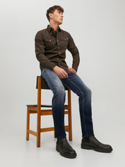 جينز JJITIM - أزرق دينم