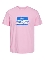 تي شيرت JORGRAFITTI - وردي منشوري