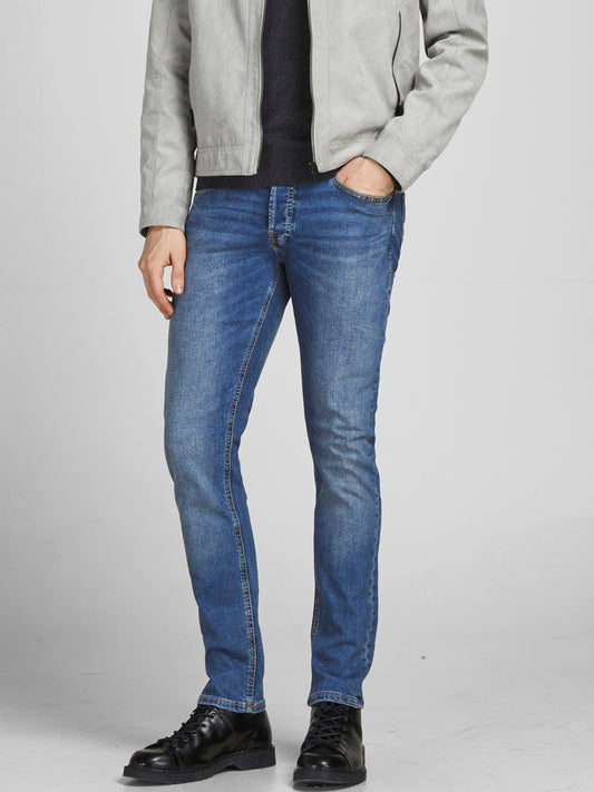 JJIGLENN Jeans - Blue Denim