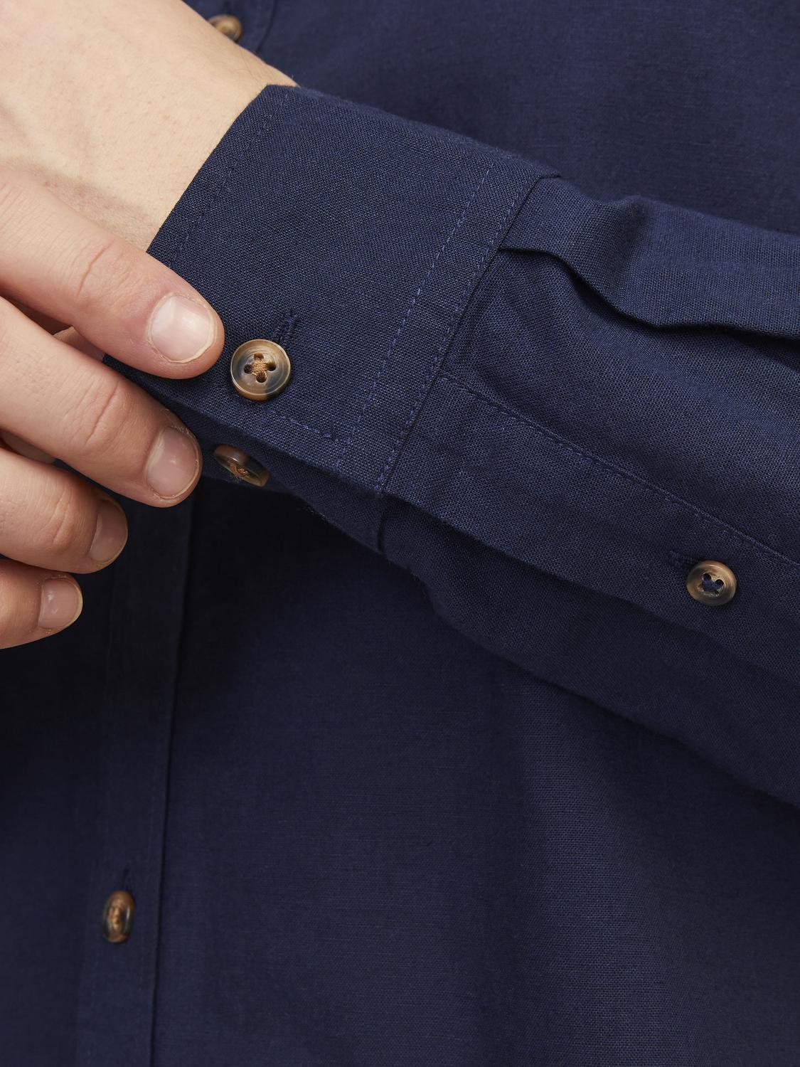 JJESUMMER Shirts - Navy Blazer