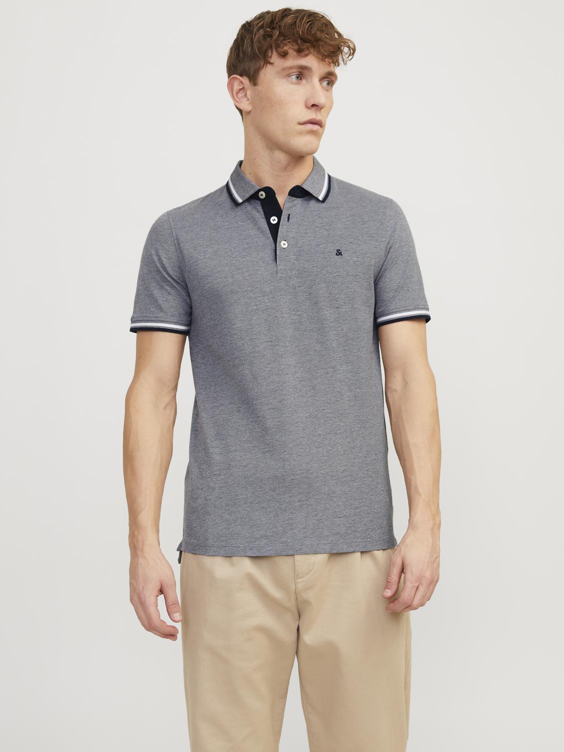 JJEPAULOS Polo Shirt - Blue Depths