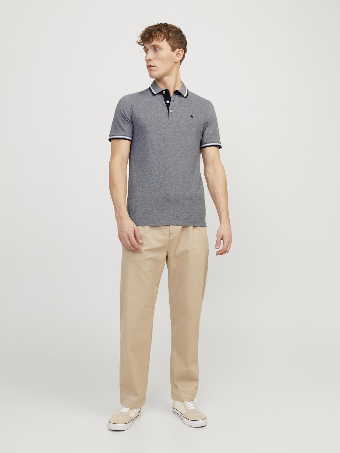 JJEPAULOS Polo Shirt - Blue Depths