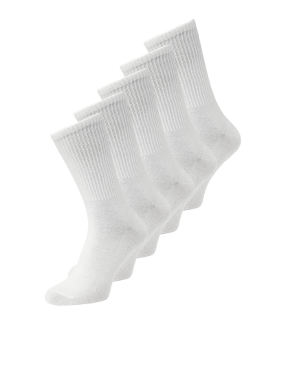 JACBASIC Socks - White