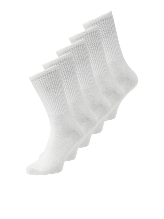 JACBASIC Socks - White