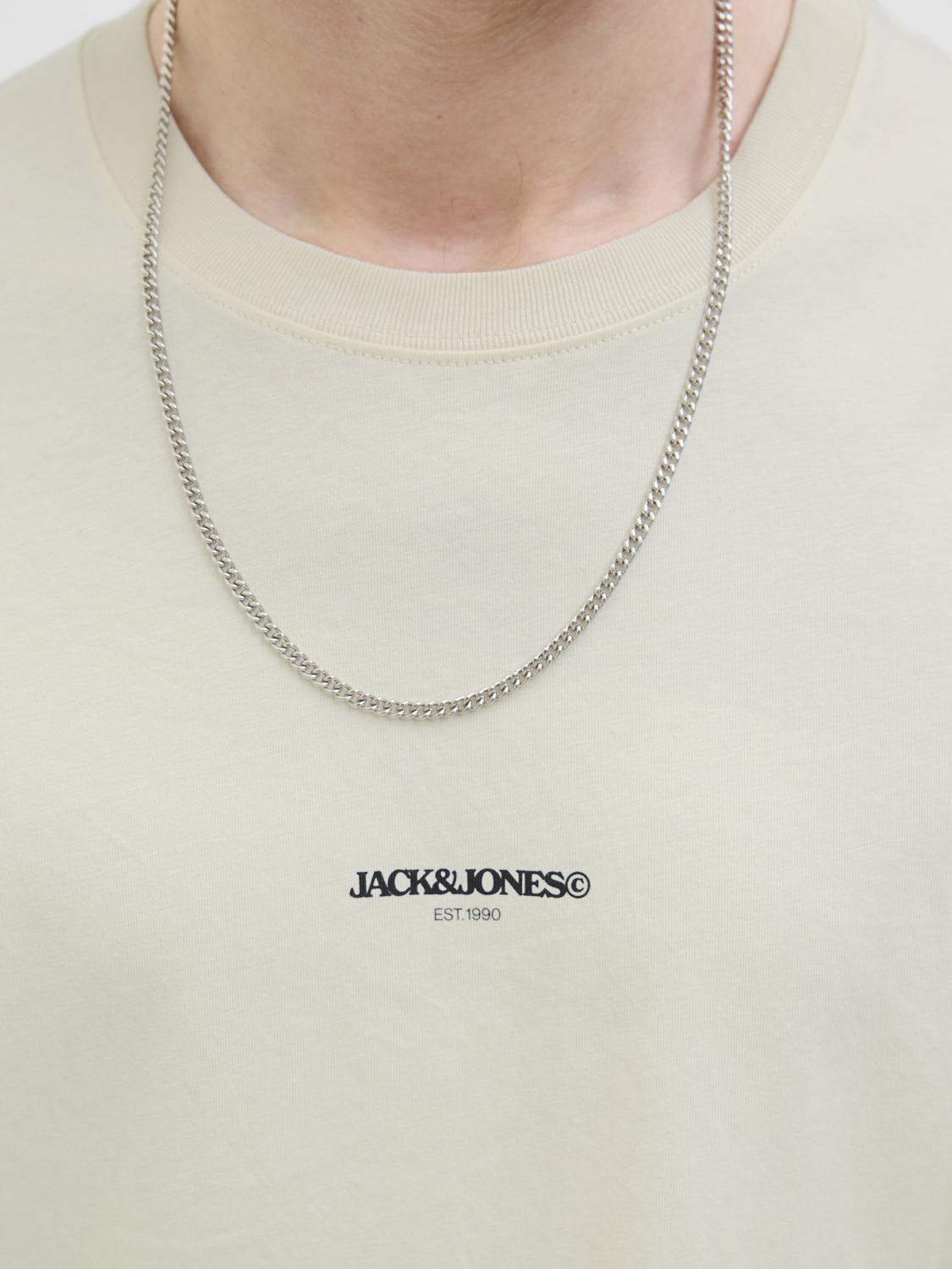 طباعة على تيشيرت رجالي أوف وايت