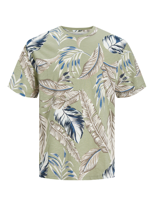 JJEJEFF T-Shirt - Oil Green