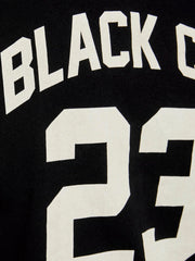 تفاصيل الطباعة الخلفية على تانك توب رجالي أسود JCOLEGENDS Black.