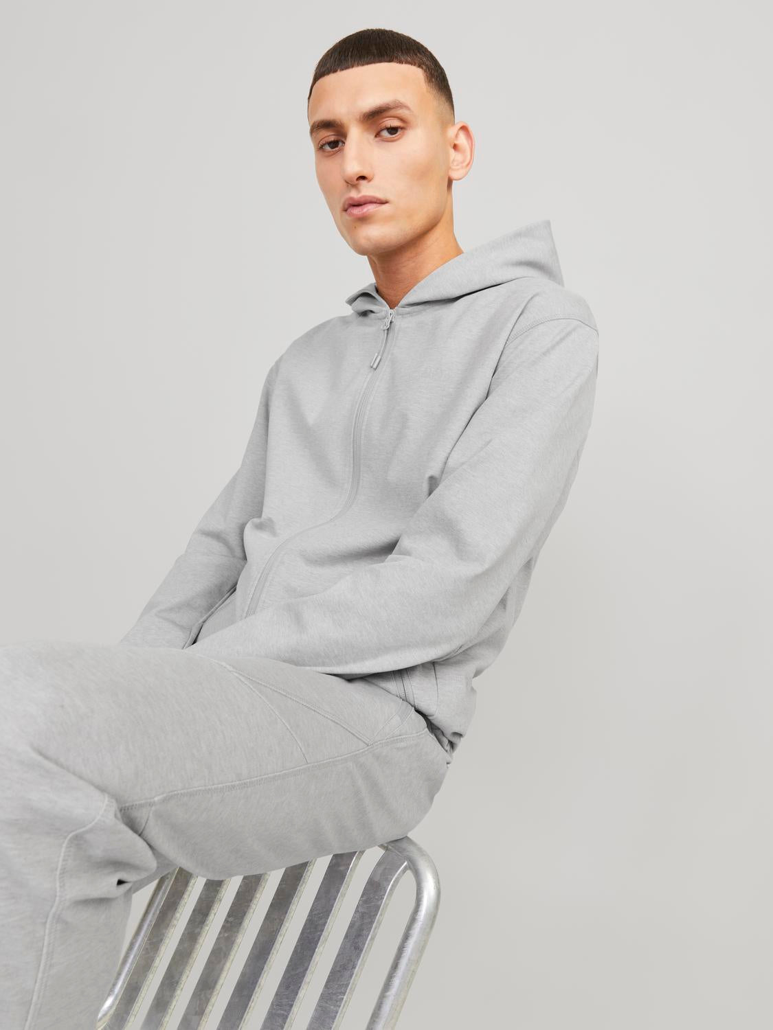 JCOCLOUD Sweat - Light Grey Melange