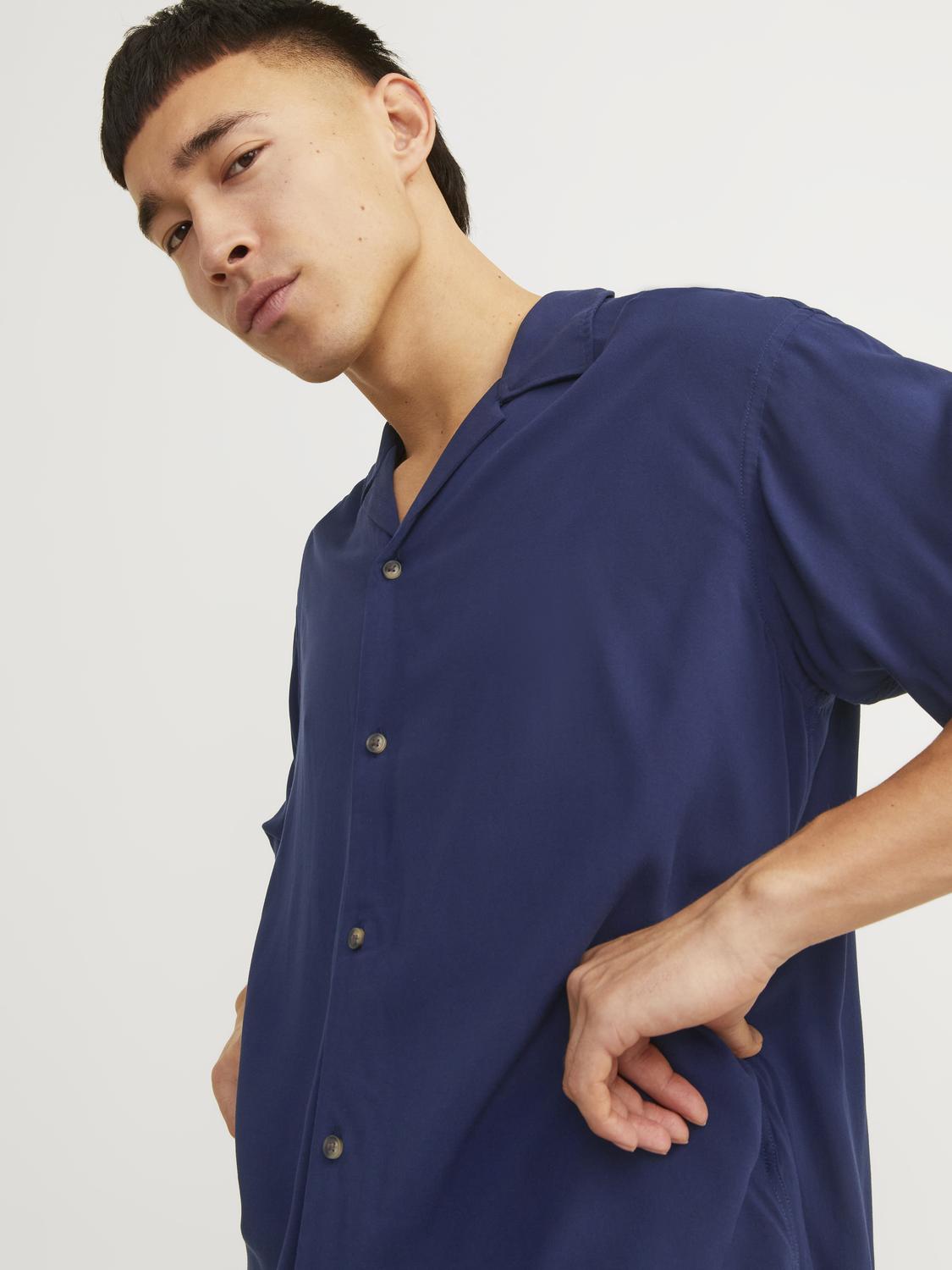 JJEJEFF Shirts - Navy Blazer