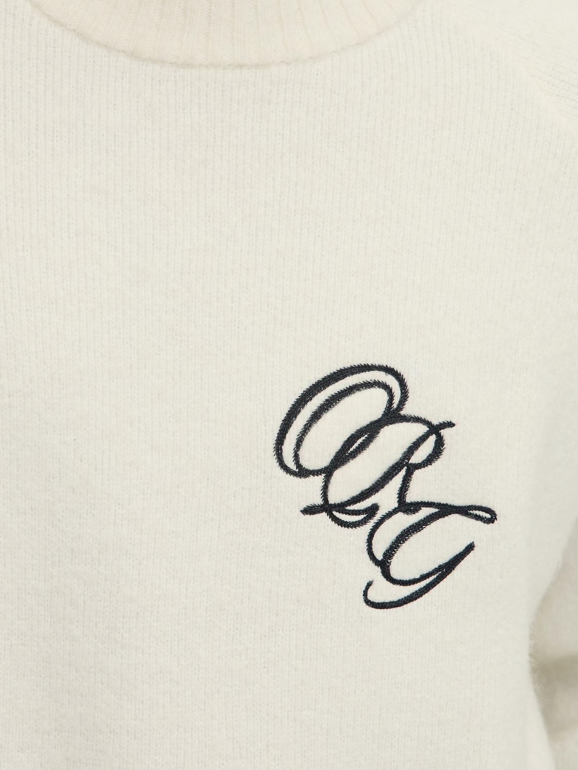 بلوفر محبوك مناسب للارتداء اليومي والمكتب، قطعة أساسية.