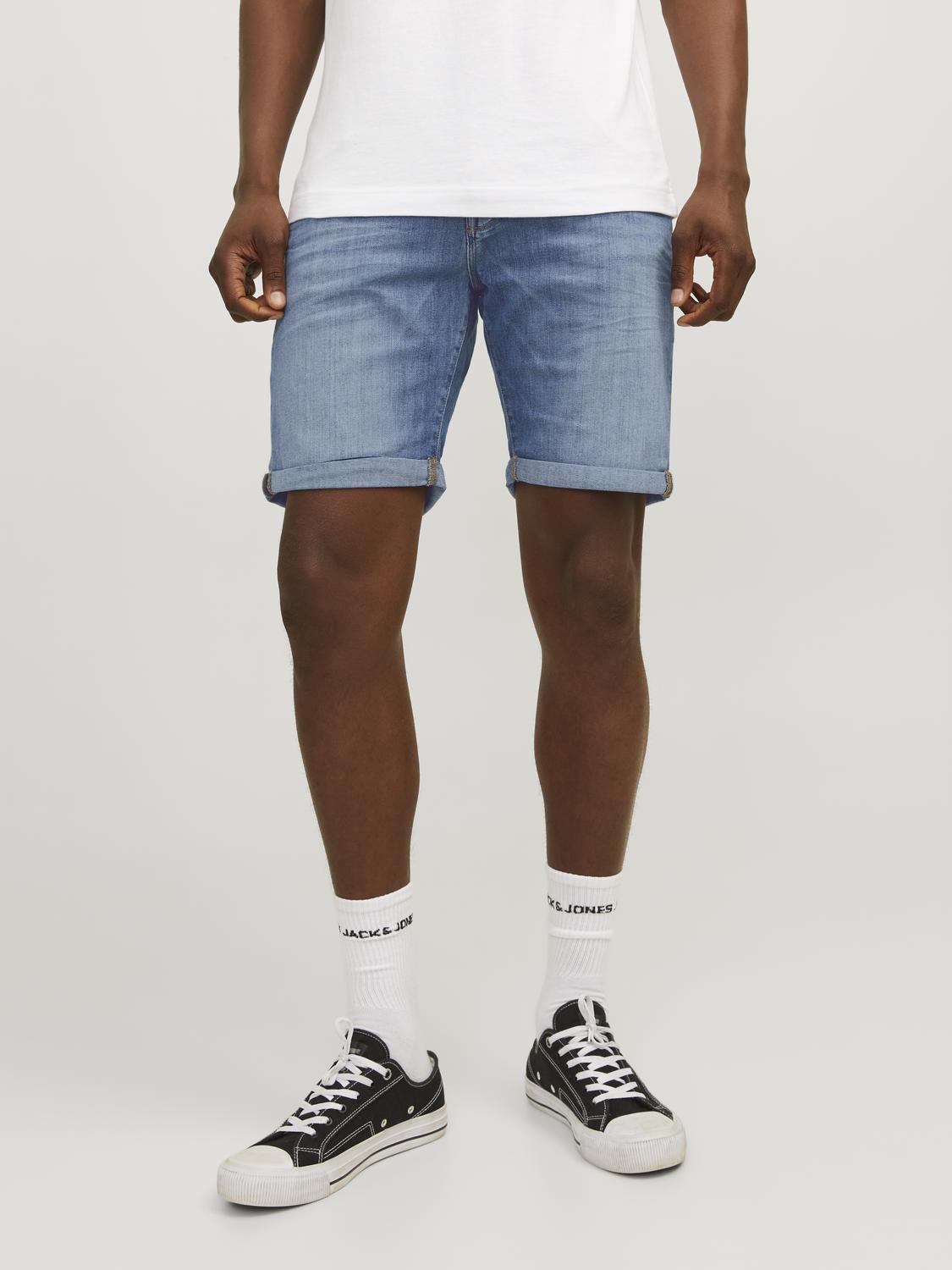 JJIRICK Shorts - Blue Denim