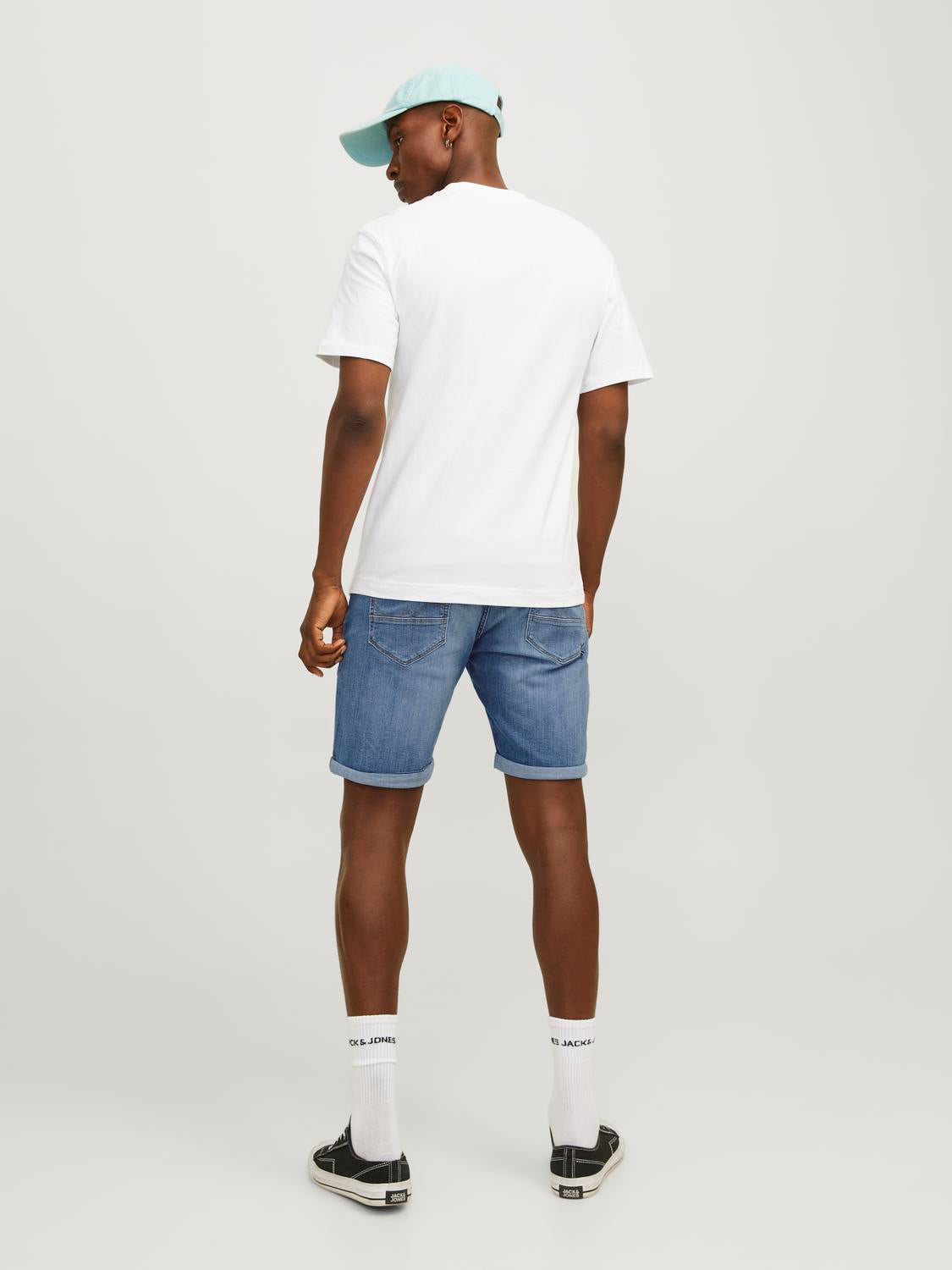 JJIRICK Shorts - Blue Denim