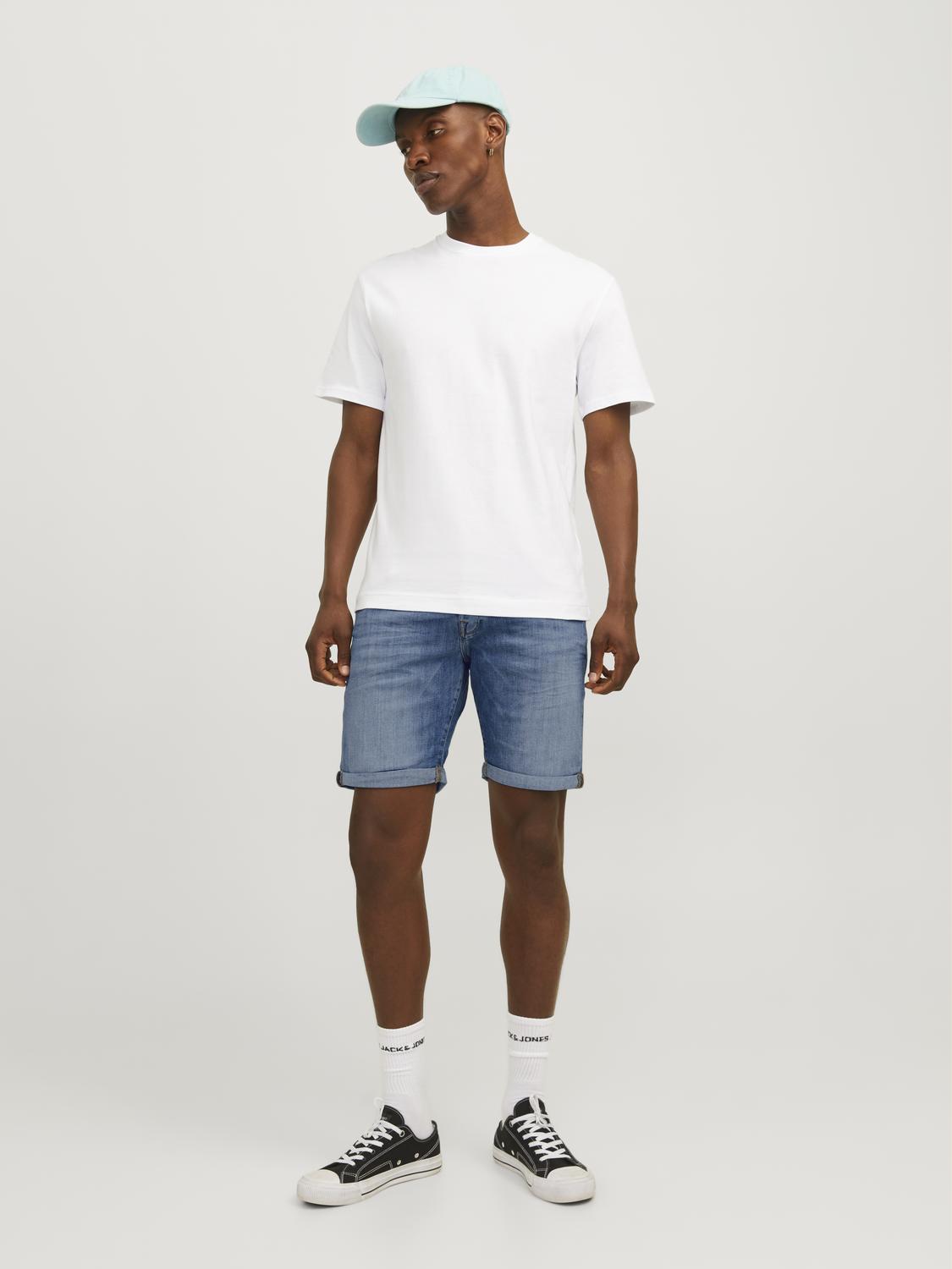 JJIRICK Shorts - Blue Denim